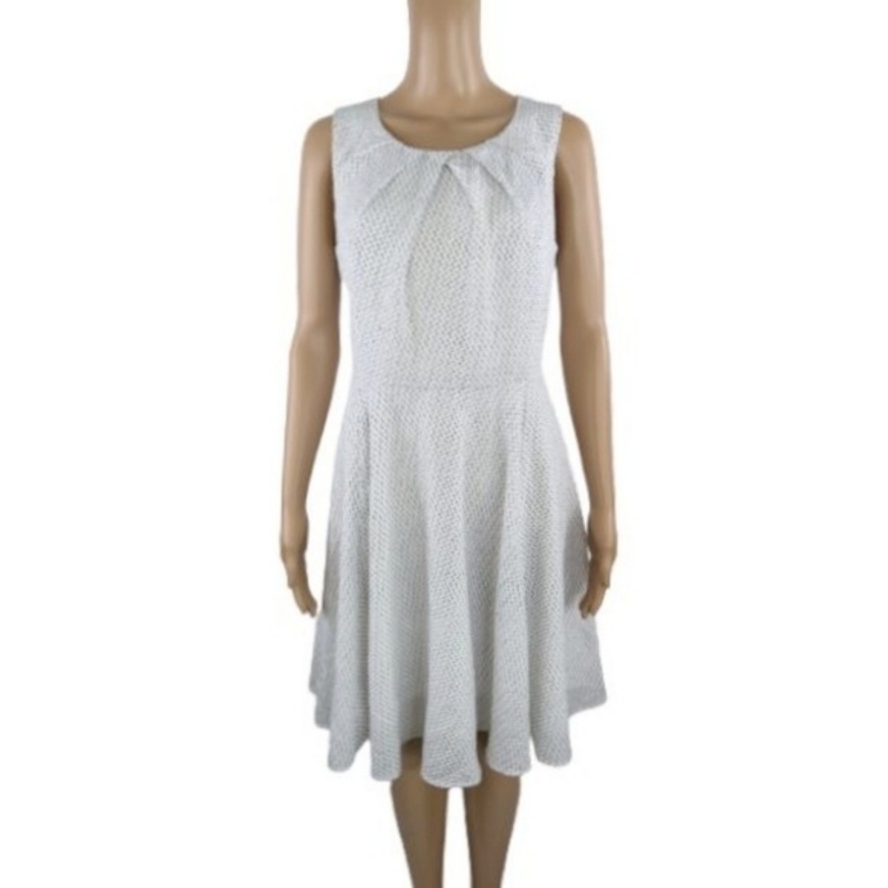 Cato Modern Chic Speckled Fit & Flare Dress 10